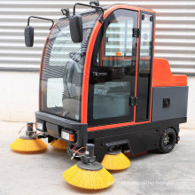 Enclosed Electric Floor Road Street Sweeper Best Supplier with Ce Certificate